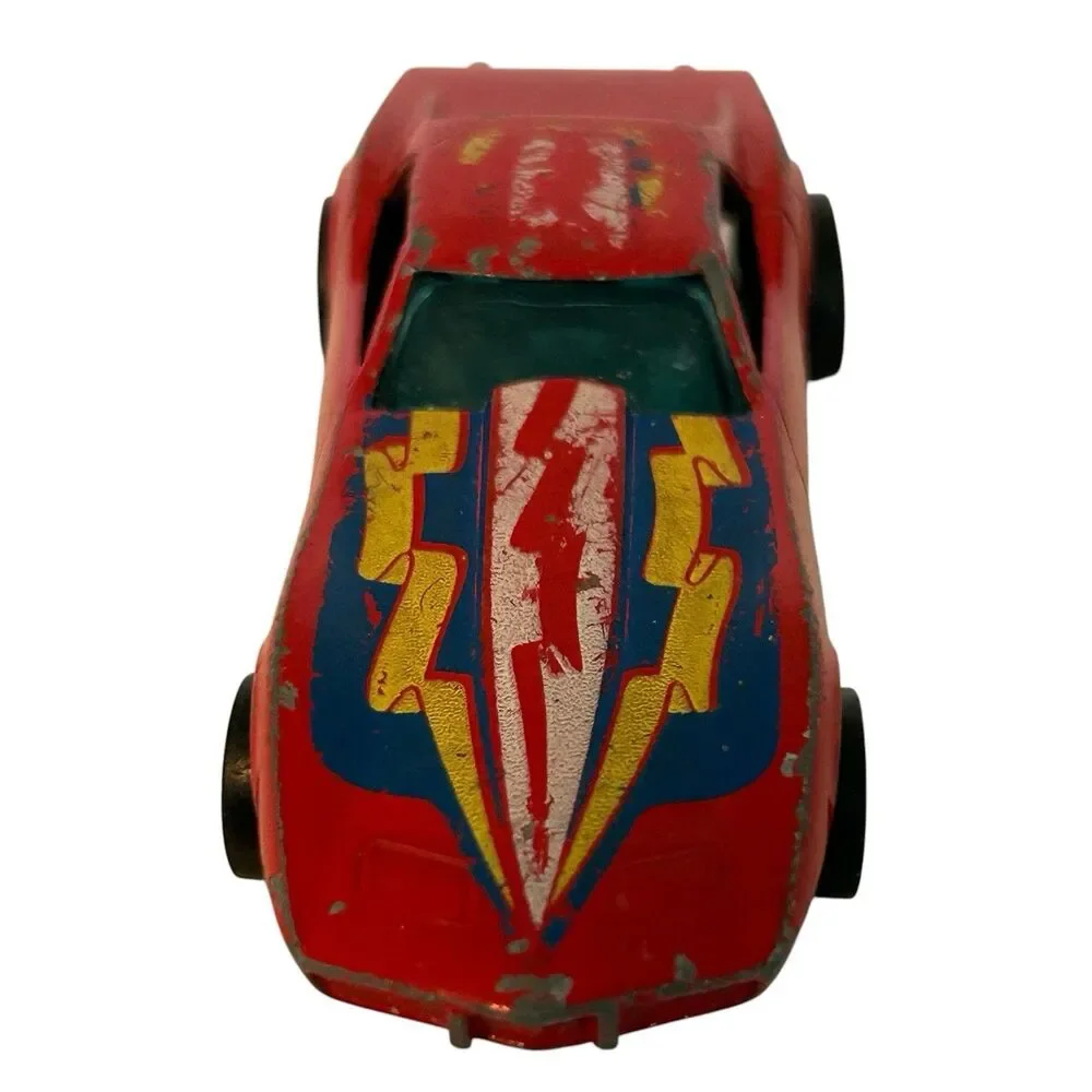 Vintage Hot Wheels Redline 1975 Corvette Stingray Flying Colors Red Hong Kong